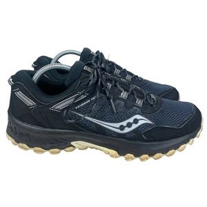 SAUCONY EXCURSION TRI3 XT900 BLACK SILVER AND WHITE SNEAKERS WOMEN’S SIZE 11